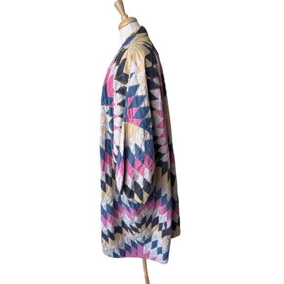 MAGNOLIA PEARL JACKET Sitara Quiltwork Kimono One Size Fits Most - Picture 7 of 11